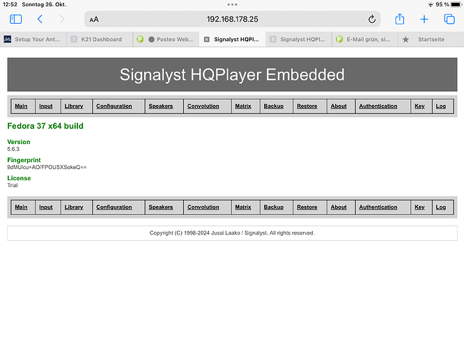 Signalyst HQPlayer Embedded -