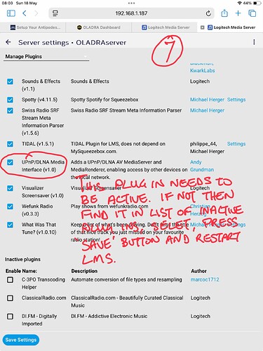 Logitech Media Server