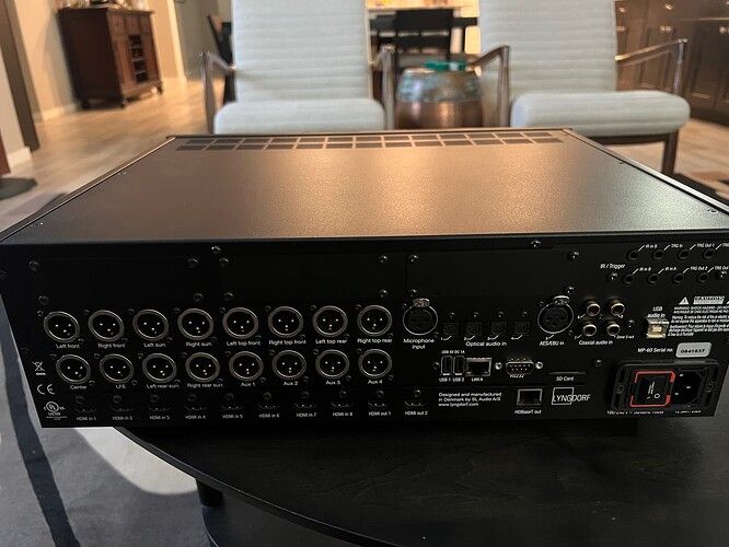 MP-60 Rear Panel